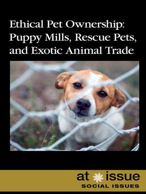 cover image of Ethical Pet Ownership